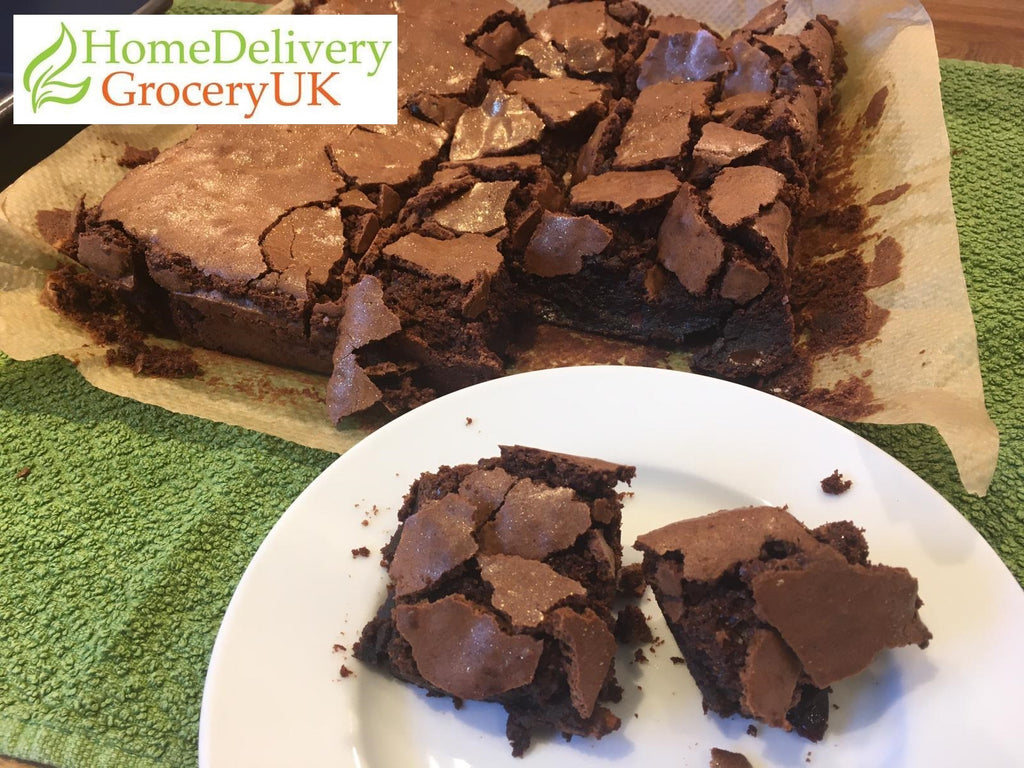 Festive Gooey Triple Chocolate and Cranberry Gluten/Dairy Free Brownies