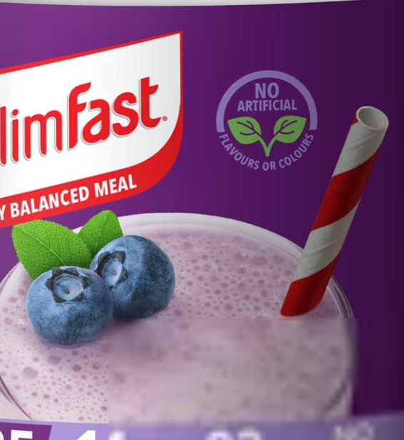 1159040	S33669 SLIMFAST POWDER SHAKE BLUEBERRY 10 SERVE 365G TUB