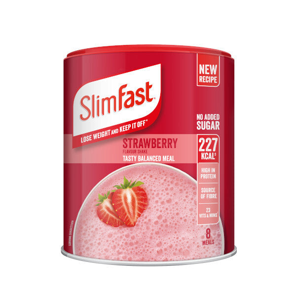 1159042	S33671 SLIMFAST POWDER STRAWBERRY 8 SERVE 292G TUB