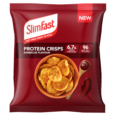 1152375	S33658 SLIMFAST PROTEIN CRISPS BBQ 12X23G