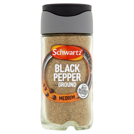Schwartz Black Pepper Ground Medium 33g